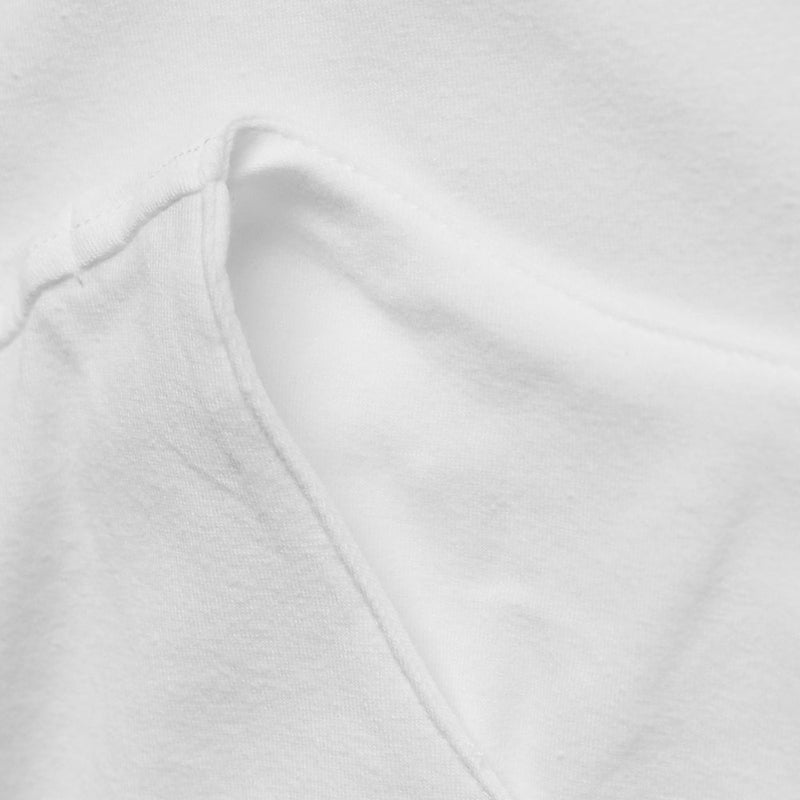 palglg Mens Short Sleeve Cotton Muscle Slim Fitted Sport Henley T-Shirt with Button White M - Image 4